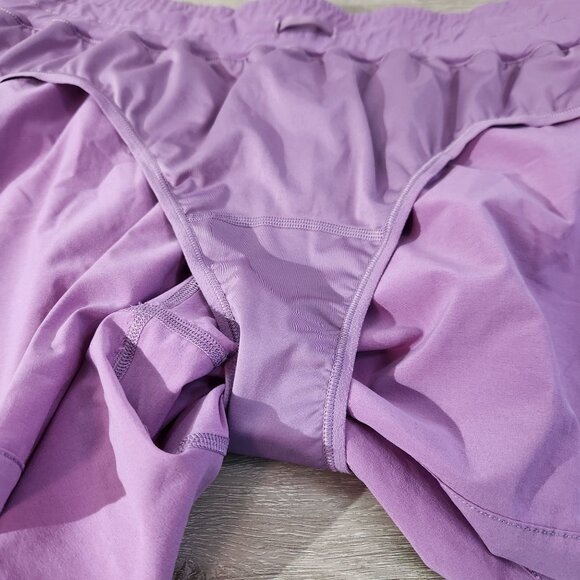 Lululemon Lavender Pink Track That MR Short 5" Lined Short Womens Size 16 - Picture 11 of 16